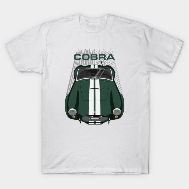 Shelby AC Cobra 427 - Green T-Shirt by V8social